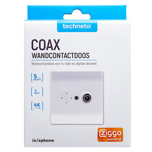 coax wandcontactdoos