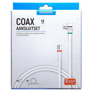 coax aansluitset